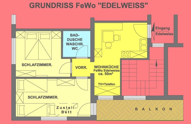 FeWo - EDELWEISS - Appartements Lechner