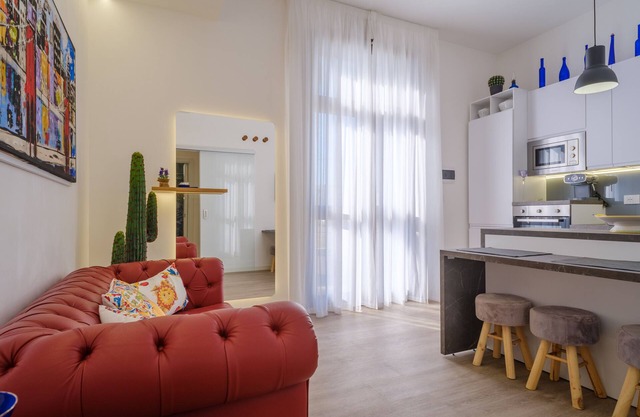Ferienwohnung Fico D'India mit Meerblick, Terrasse und WLAN