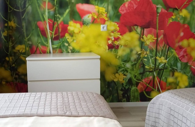 Ferienwohnung 'Haus Abendsonne Hochparterre Klein' mit Gemeinschaftsterrasse, Balkon und WLAN