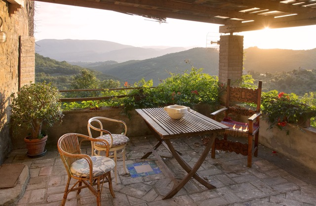 Ferienwohnung in der Landschaft zwischen Perugia und Gubbio