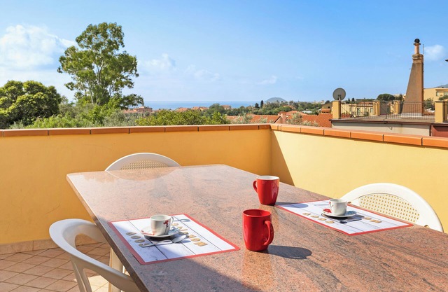 Ferienwohnung "La Casa di Lady" mit Meerblick, Terrasse & Wi-Fi
