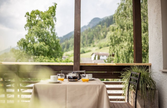 Ferienwohnung 'Pöder Alplahner' mit Bergblick, Balkon, Gemeinschaftsgarten & WLAN