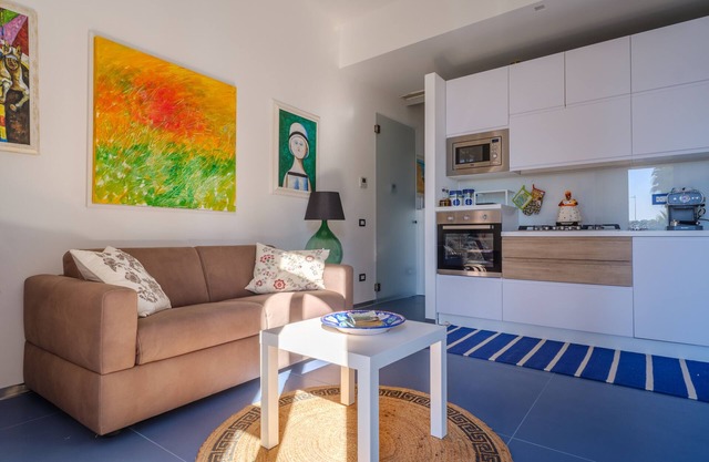 Ferienwohnung SoleLuna mit Meerblick, Terrasse und WLAN