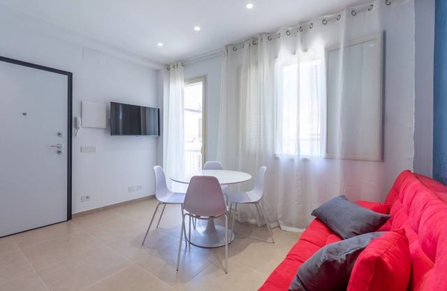 Ferienwohnung "Verdemare" mit Meerblick, Balkon und WLAN