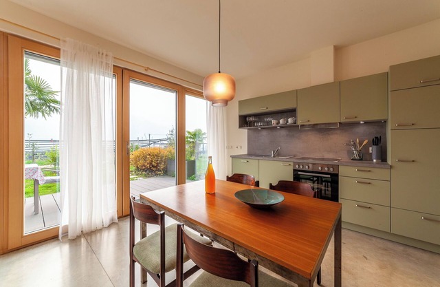 Ferienwohnung Vitus mit Bergblick, WLAN, Garten und Terrasse