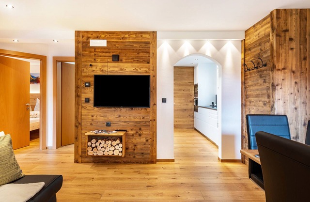 Ferienwohnung "Wegscheiderhof Gartenwohnung" mit Bergblick, privater Sauna und WLAN