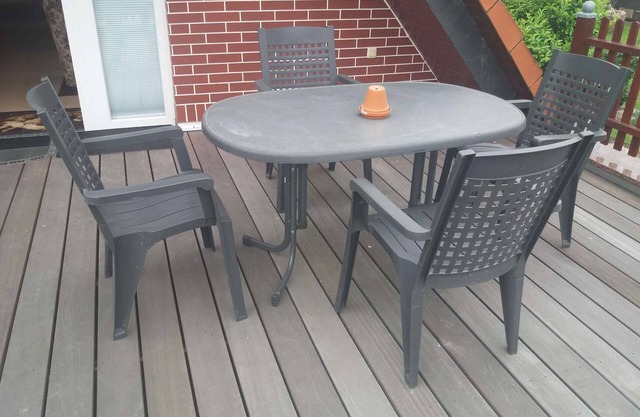 Ferienwohnung mit Terrasse und Grillmöglichkeit im Garten