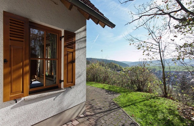 Ferienhaus im Knüllgebirge mit Balkon