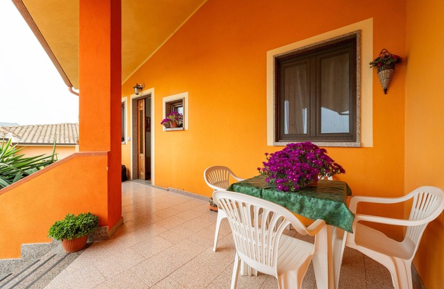 Ferienhaus 'Gaia Casa Vacanze' mit privater Terrasse, Balkon und Klimaanlage