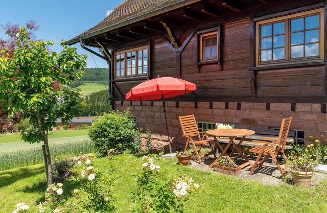 Ferienhaus 'Ferienhaus Charlotte' mit Bergblick, Privatem Garten und WLAN