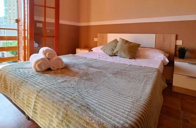 Holiday Home 'A 2min De La Playa' with Mountain View, Shared Pool and Private Terrace