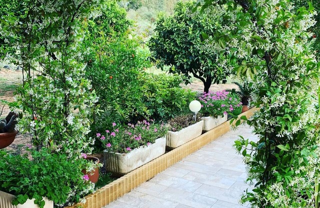 Ferienhaus "Appartamento in Villa Gelsomino" mit Bergblick, Garten, Klimaanlage und WLAN