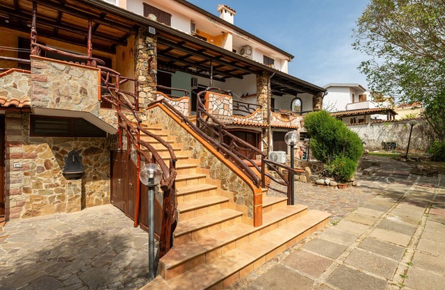 Holiday Home 'Casa Al Mare Chia' with Mountain View, Terrace and Air Conditioning