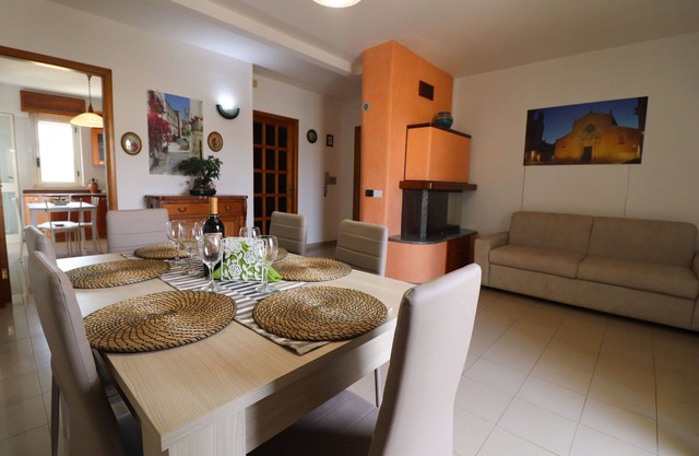 Ferienhaus 'Casa Calipso A Otranto' mit Balkon, WLAN und Klimaanlage