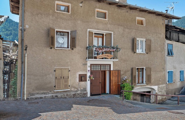 Ferienhaus 'Casa della Rosina' mit Blick auf die Berge