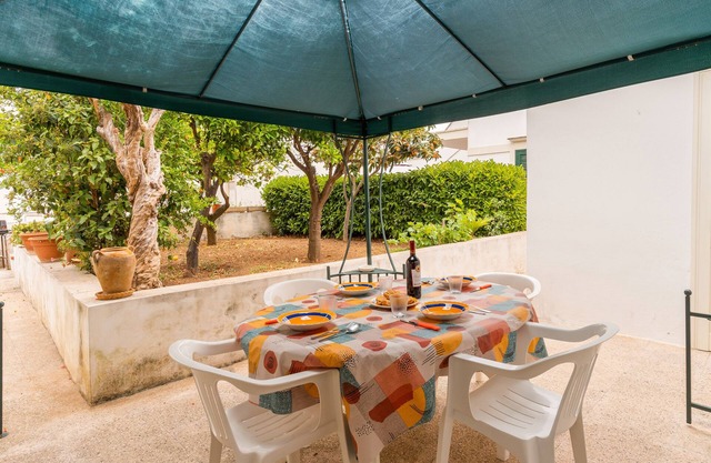 Ferienhaus Casa Vacanze Cenate mit Klimaanlage, Terrasse und Garten