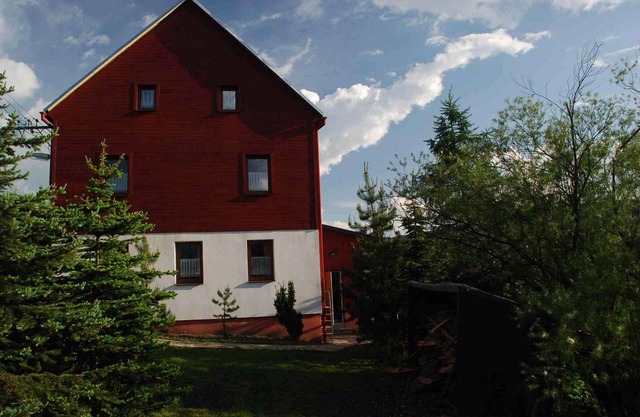 Ferienhaus Betsy mit Kamin gleich hinter dem Grenzübergang