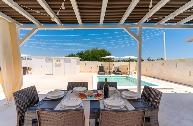 Ferienhaus 'Dilauro Con Piscina 2' mit Gemeinschaftspool, gemeinsamer Terrasse und Klimaanlage