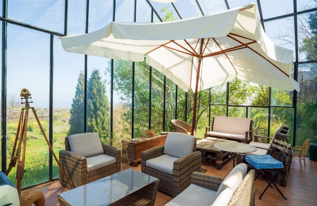 Ferienhaus 'Etnalodge' mit Meerblick, privater Terrasse und WLAN