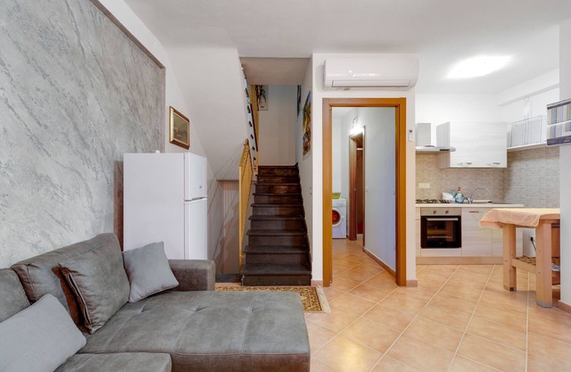 Holiday Home 'Happy' with Partial Sea View, Private Terrace and Air Conditioning