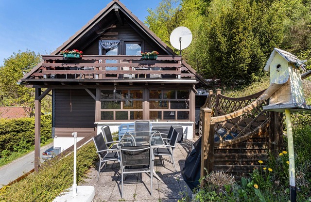 Feriendomizil 'Haus Waldesruh' mit Privatterrasse, Balkon und WLAN