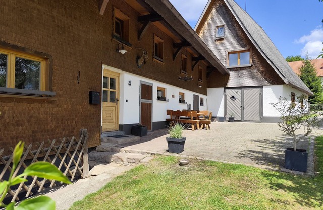 Ferienhaus 'Hüttenwiesenhof Ketterer' mit Privatterrasse, Gemeinschaftsgarten und Wi-Fi