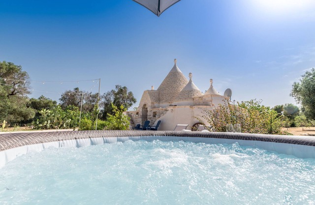 Ferienhaus 'Il Trullo Di Mariangela' mit privatem Garten, WLAN und Klimaanlage