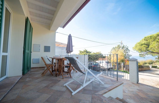 Ferienhaus 'Il Timo' mit Meerblick, Wi-Fi und Klimaanlage