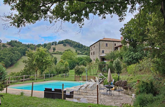Ferienhaus mit Pool in Apecchio