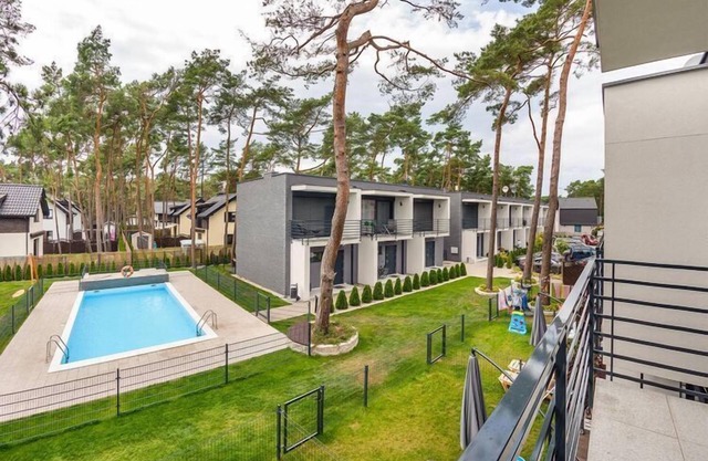 2-stöckige Wohnung, Pool, Pobierowo