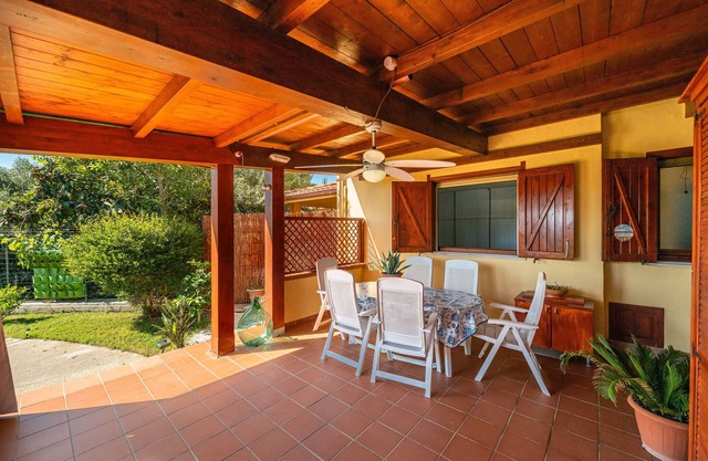 Ferienhaus 'Casa Vacanza Mar Mediterraneo 21' mit privater Terrasse, Garten und WLAN