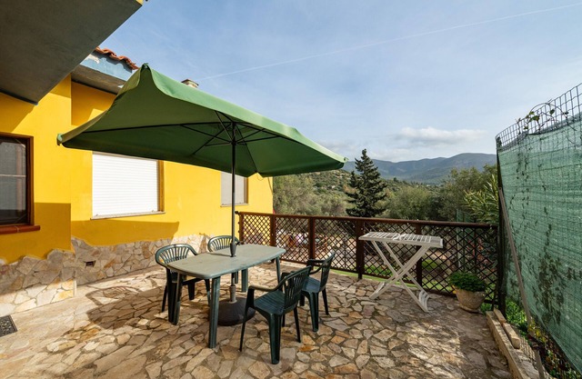 Ferienhaus 'Lovely House' mit Bergblick, WLAN und Klimaanlage