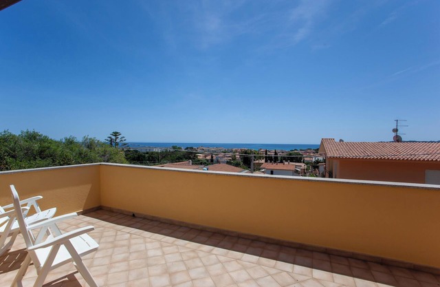 Ferienhaus 'La Caletta Casa per Vacanze' mit Meerblick und Terrasse