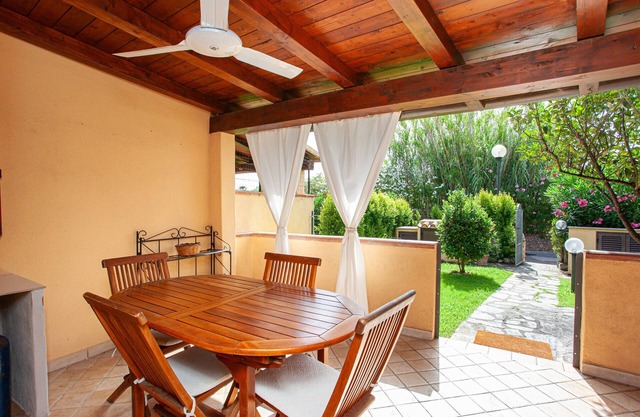 Ferienhaus 'La Casa Di Margaret' mit privater Terrasse, privatem Garten und Klimaanlage