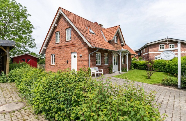 Ferienhaus 'Landhaus Högelia Flensbúrger Förde' mit privater Terrasse, privatem Garten und WLAN
