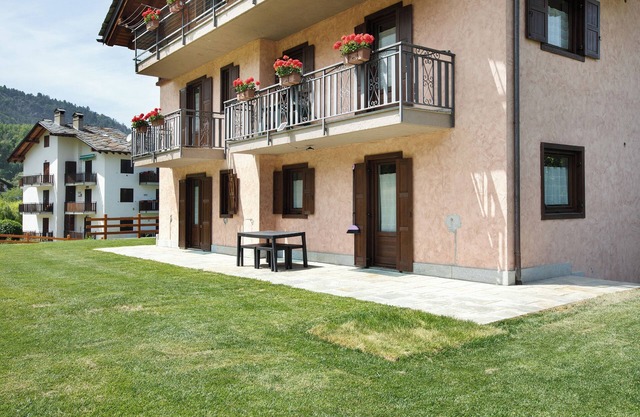 Ferienhaus 'Le Cré Appartamento 2' mit Bergblick, Gemeinschaftsgarten und WLAN