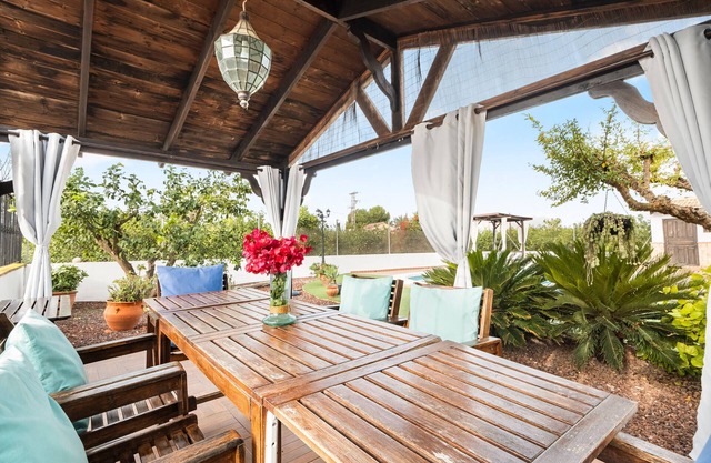 Casa de vacaciones 'Lo Colorao' con vistas a la montaña, Wi-Fi y aire acondicionado