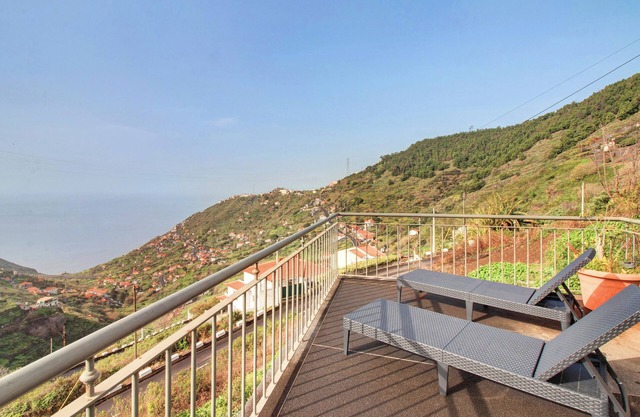 Ferienhaus Madeira Villa Liliana mit Meerblick, Terrasse und WLAN