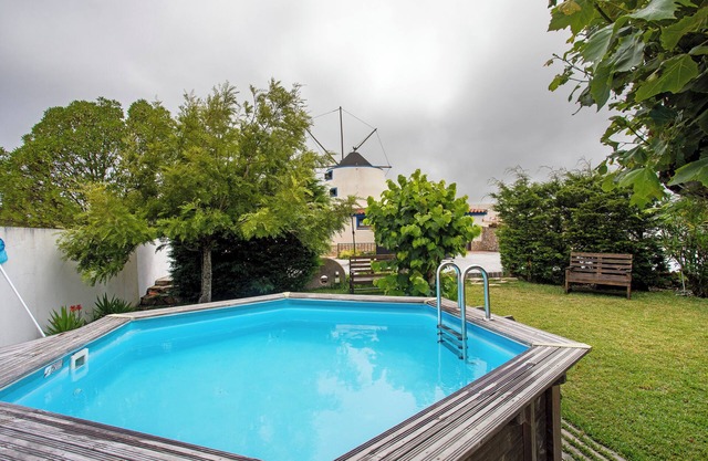 Ferienhaus 'Moinho Das Esteveiras' mit Meerblick, privatem Pool und privater Terrasse