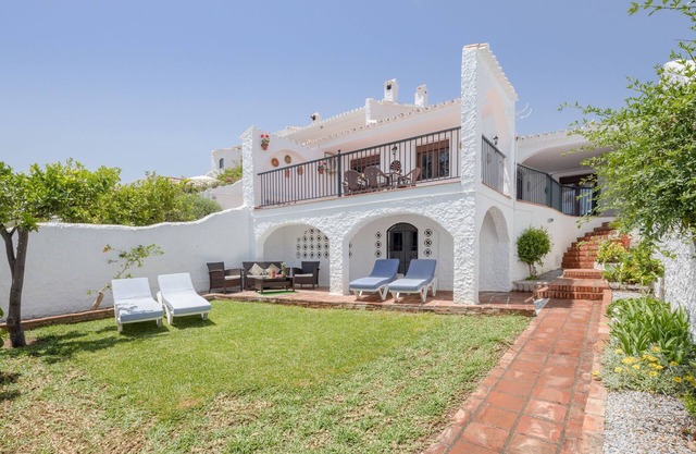 Ferienhaus "Nerja Capistrano Villa" mit Meerblick, WLAN, Garten, Terrasse & Pool