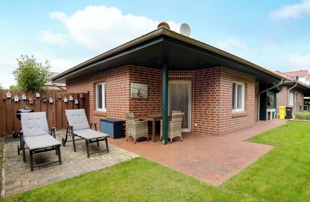 'Ferienhaus Nordlicht' mit Terrasse, Garten und WLAN