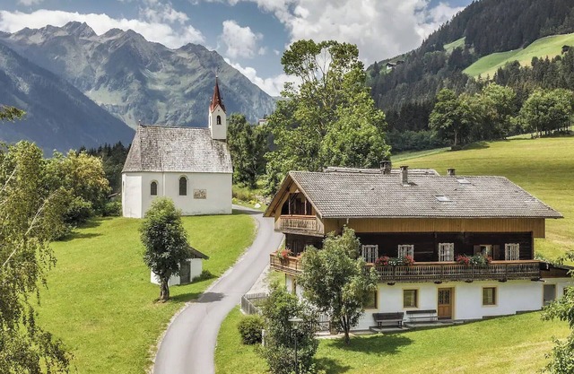 Ferienhaus 'Oberschneider' mit Bergblick, Privatem Garten und WLAN