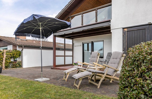 Ferienhaus 'Schlei-fels Kappeln Ferienhaus' mit Seeblick, privater Terrasse und WLAN