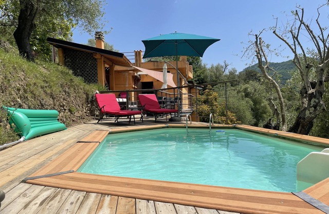 Ferienhaus mit Pool in einem absolut fabelhaften Dekor!