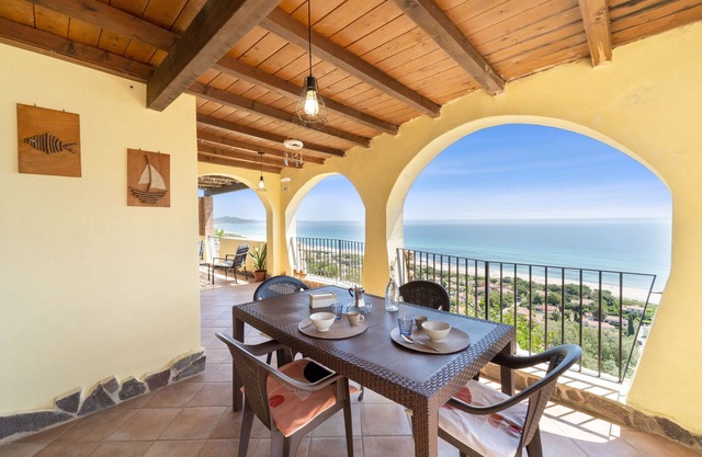 Holiday Home "Villa Belvedere" with Sea View, Terraces & A/C