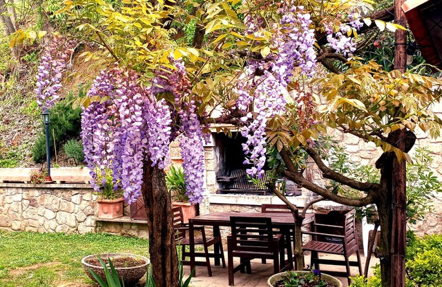 Ferienhaus 'Villino San Silvestro' mit Bergblick, Garten & WLAN