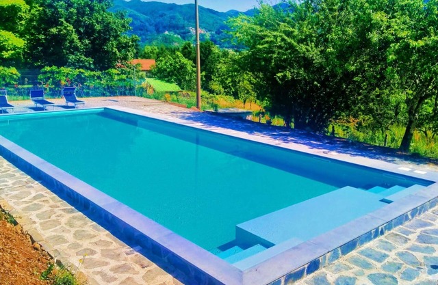 Ferienhaus mit Pool in Camporgiano