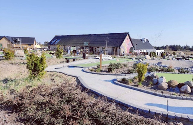 Holiday home with amusement park