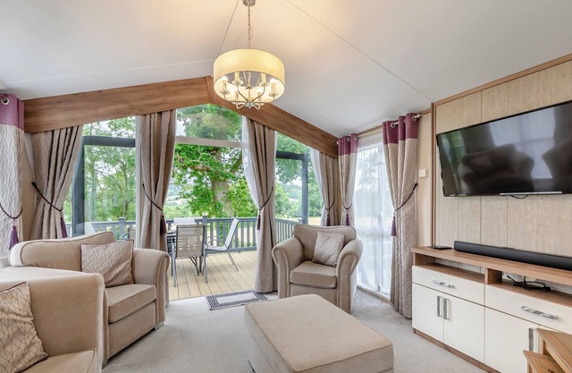 Holiday Home with one double and two twin bedrooms.
