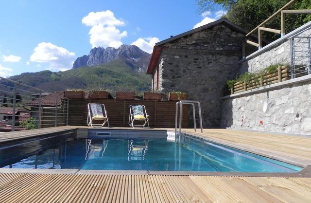 Urlaub mit Swimmingpool in Garfagnana Hause